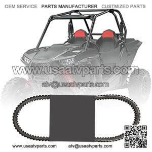 Drive Belt, ATV UTV Heavy Duty Belt 3211162 24G4022 Compatible with Polaris Ranger RZR Sportsman Replacement for 3211162, 3211113, 3211118