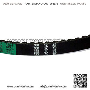 788 17 28 CVT Drive Belt for Jog 2 Stroke 50cc 1PE40QMB Minarelli Engine Scooter ATV Moped One Piece