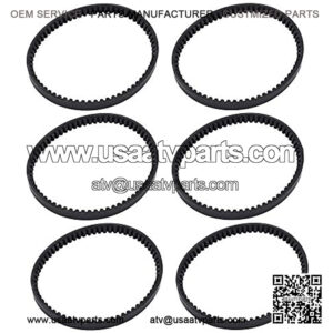 Tvent 669-18-30 139QMB Drive Belt GY6 49cc 50cc Replacement for ROKETA Baja Tank JMSTAR TAOTAO JONWAY Scooter Moped ATV (Pack of 6)