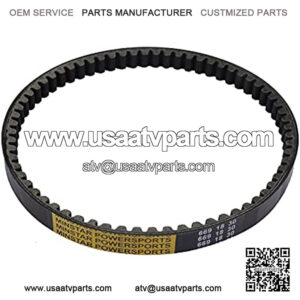 139QMB 1P39QMB Kevlar Drive Belt Replace NO.669-18-30 Compatible With GY6 49cc 50cc Roketa Baja Tank Jmstar Taotao Jonway Vespa Chinese Scooter Moped ATV. (1)
