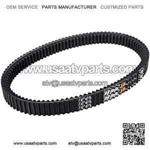 Ultimax XP UXP446 ATV Drive Belt for BRP Outlander Renegade Maverick OEM Replacement for 715000302 715900212 with Compass Keychain