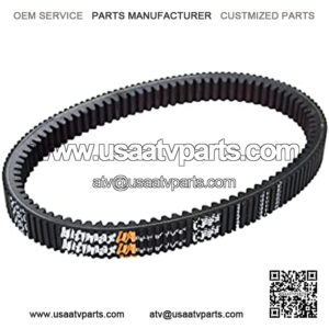 Ultimax UA UA450 ATV Drive Belt for Prairie Brute Force Teryx OEM Replacement for 59011-0003 59011-0019 with Compass Keychain