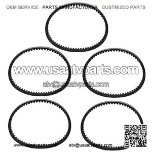 Dxent 5 Pack 669-18-30 GY6 Drive Belt 49cc 50cc Compatible with ROKETA Baja Tank JMSTAR TAOTAO JONWAY Scooter Moped ATV