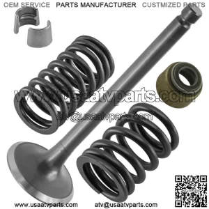 Exhaust Valve kit for Yamaha Rhino 450 YXR450 4x4 2006 2007 2008 2009