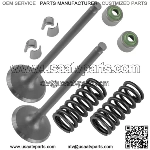 2x Exhaust Valve Kit for Yamaha WR250F 2002 2003 2004 2005 2006-2009 2011-2013