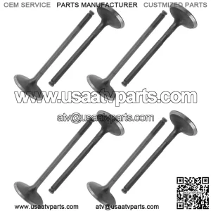4x Intake & Exhaust Valve for Arctic Cat Bearcat 5000 XT 2015/ 3007-152 3007-784