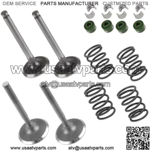 Exhaust & Intake Valve Kit for Kawasaki Mule 3000 KAF620G 2007-2008 / 12005-2093