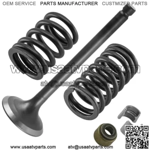 Exhaust Valve Kit for Yamaha Kodiak 400 2x4 4x4 1993 1994 1995 1996 1997-2002