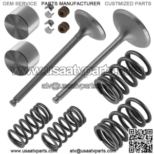 Exhaust & Intake Valve Kit for Suzuki 12912-29F00 12911-29F00 12920-29F00