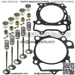 Cylinder Intake Exhaust Gasket Valve Kit for Yamaha YZ450F 2006 2007 2008 2009
