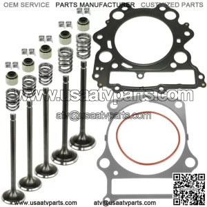 Cylinder Intake Exhaust Valve Kit for Yamaha Raptor 660R YFM660R 4X4 2001-2005