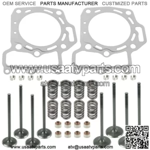 Cylinder Intake Exhaust Valve Gasket Kit for Kawasaki Teryx 750 KRF750 2008-13