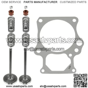 Cylinder Intake Exhaust Valve Kit for Honda TRX420FM Rancher 420 4X4 2009 - 2020