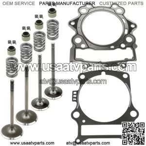 Cylinder Intake Exhaust Valve Kit for Yamaha Raptor 700 YFM700R 2006-2014