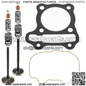 Cylinder Intake Exhaust Valve Gasket Kit for Polaris Phoenix 200 Quad 2005-2017