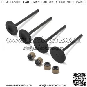 Intake Exhaust Valves & Seals Kit For Kawasaki KFX450R 2008-2014