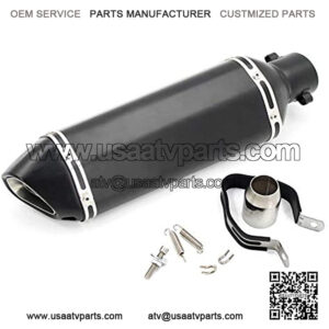 Pnndee Universal 38-51mm Motorcycles ATV Exhaust Pipe