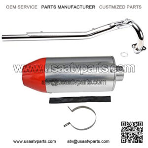 28mm Exhaust & Pipe for Motorcycle 50cc 110cc 125cc ATV Dirt Pit Bike