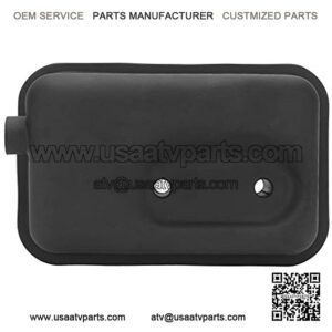 Acouto 120mm / 4.7inch Exhaust Muffler,Steel Alloy Exhaust Pipe Silencer for 43cc 47cc 49cc Mini PIT Pocket Chopper Quad Dirt Scooter Bike ATV