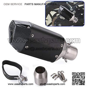 Removable Silencer Universal Motorcycle Exhaust ATV Pipe Dia 38-51mm