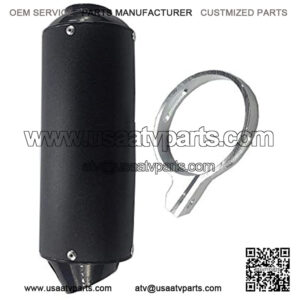 Motorcycle Exhaust Muffler Silencer Fits for 140cc 150cc 160cc 125cc 38MM 1.5" inch Dirt Pitbike Lifan Yx Stomp SDG Removable Pit Dirt Bike ATV Universal