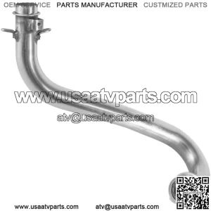 Exhaust Pipe For Yamaha Kodiak 700 EPS 4x4 Hunter/Special 2016-2023 ATV