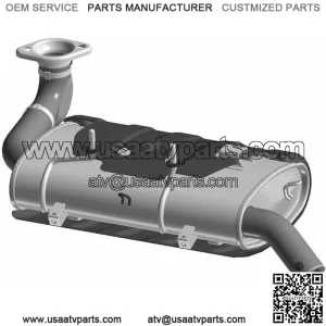 Polaris Genearal RZR 1000 EPS Exhaust Muffler Silencer 1262670