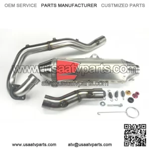 RS 2 RS2 Full System Exhat Pipe Aluminum Yamaha 700 2015+ (For: More than one vehicle)