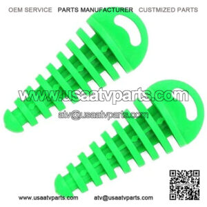 Pipe Exhaust Wash Plug for 80cc 125cc 150cc 250cc 2-Stroke ATV Quad Pit Dirt Bike Scooter Moped Motorcycle (Pack of 2) (green)