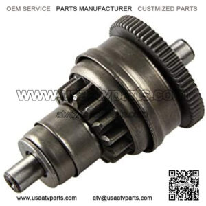 Starter Motor Gear Bendix Drive for GY6 50cc 80cc 100cc Sunl Jonway 139QMA 139QMB Engine ATV Scooter