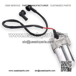 Starter Motor Compatible with Kids ATVs Quad Dirt Bike 50cc 70cc 90cc 110cc,Bolt Upper Mount (Bombardier, Kawasaki, Polaris, Kazuma, Redcat and Suzuki Kids Models)