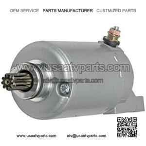 NEW STARTER COMPATIBLE WITH 2001-03 BOMBARDIER ATV TRAXTER 500 AUTOSHIFT 228000-9810 711-296-120