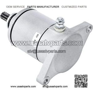 New Fire Power Starter Motor - 2008-2011 Kymco MXU 375 400 ATV