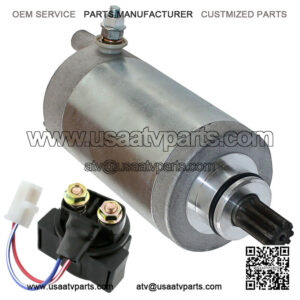 Starter & Relay Solenoid for Yamaha Moto-4 225 YFM225 1986 1987 Atv