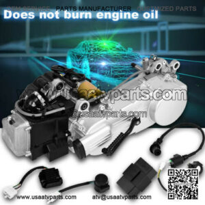150cc gy6 scooter atv go kart engine motor 150 cvt long case