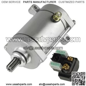 12V Starter and Relay Solenoid for Yamaha Raptor 700 700R YFM700R SE 2013-2023