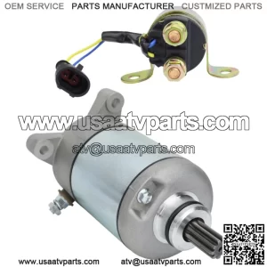 2007-2014 Ranger0000 Starter for Polaris 3084981 3090188 with Relay