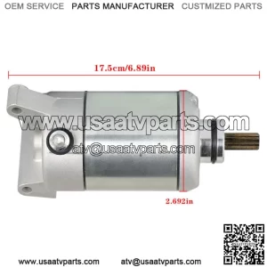 NEW Starter Motor for Polaris RZR 570 Sportsman 570 Ace 570 Ranger 570
