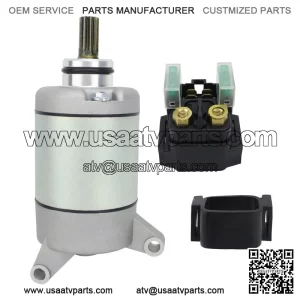 Starter & Relay for Yamaha YFZ450 2004-09 12-13 5TG-81890-00-00 18761 410-54071