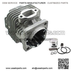 BLACKHORSE-1" ID High Temp Silicone Exhaust Pipe + Hose Clamps Kit Compatible with 1987-2006 Yamaha Blaster YFS200 ATV Black