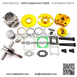 Motorcycle Exhaust Pipe Fit For Dirt Bike Street Bike Scooter ATV Quad and Any Other Bike with Inlet Diameter 51mm