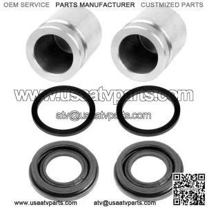 2 Front Brake Caliper Piston Seals For Honda 45117-Hp0-A01 06450-Hp0-A01
