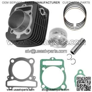 Cylinder Kit For Yamaha Big Bear 400 YFM400FBH 4x4 Hunter 2008-2012