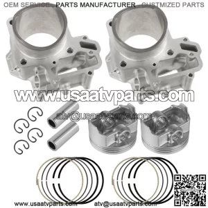 Cylinder Piston & Rings Kit for Kawasaki Teryx LE 800 KRF800 2014-2020 (For: More than one vehicle)