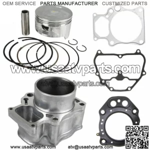 For 2007 2008-2018 Honda Rancher 420 TRX420 Cylinder Piston Gasket Top End Kit
