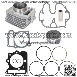 For 1999-2008 Honda TRX400EX Cylinder Big Bore Piston Top End Kit 89mm