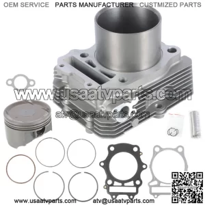 Cylinder Piston Gasket Top End Kit for Suzuki Eiger 400 King Quad 400 2002-2007