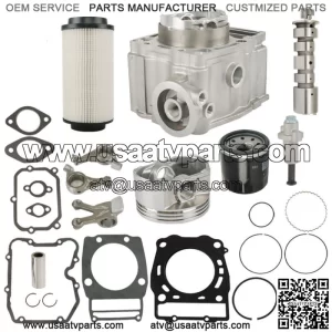 For Polaris Ranger 500 1999-2012 Cylinder Piston Camshaft Top End Rebuild Kit