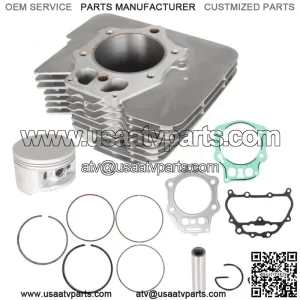 Cylinder Piston Top End Rebuild Kit for Honda TRX500 Foreman 500 2005-2011