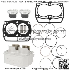 2008-2014 Cylinder Piston Gasket Top End Kit for Polaris Ranger 800 RZR 800